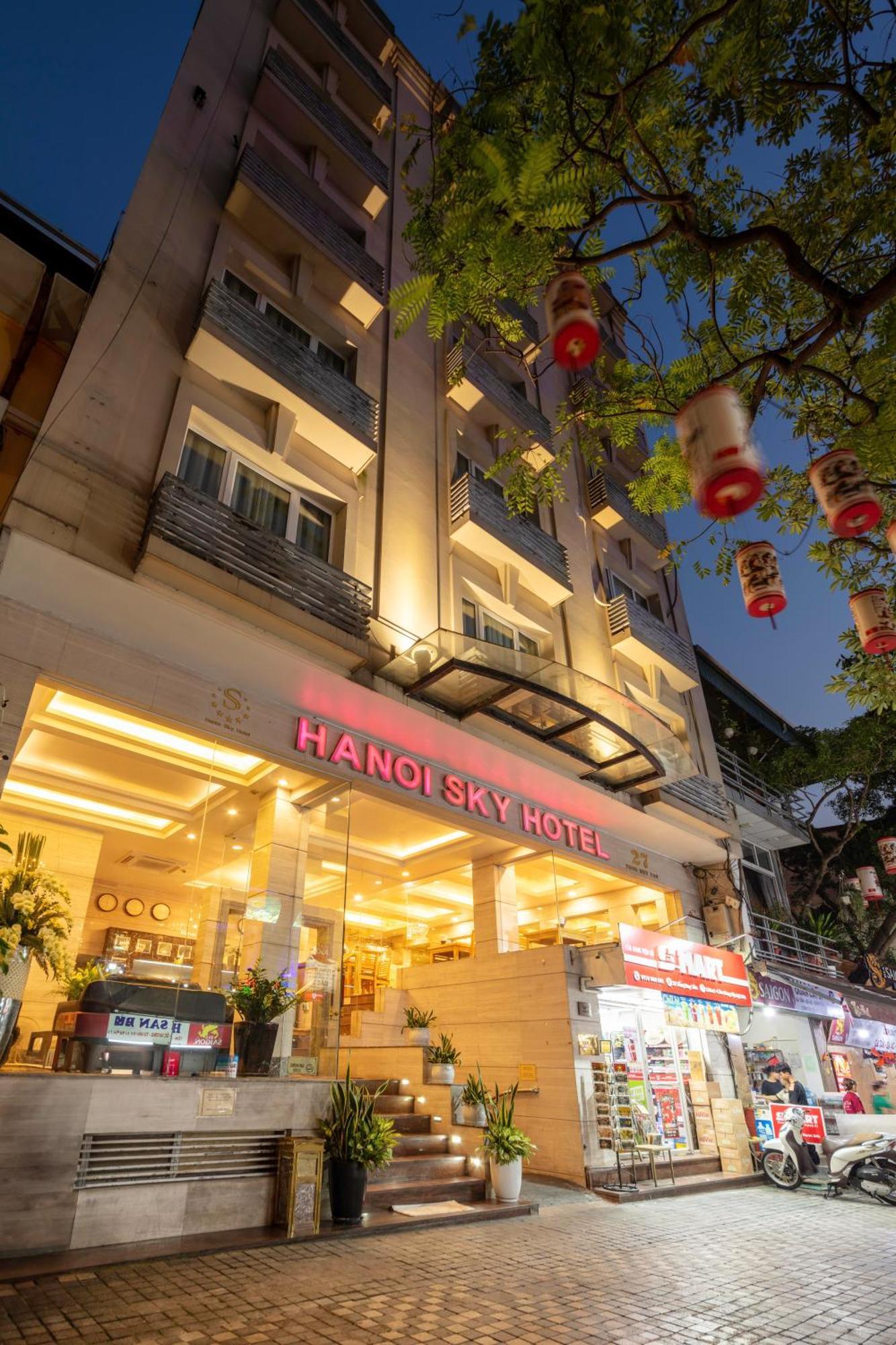 Hanoi Sky Hotel Exterior foto