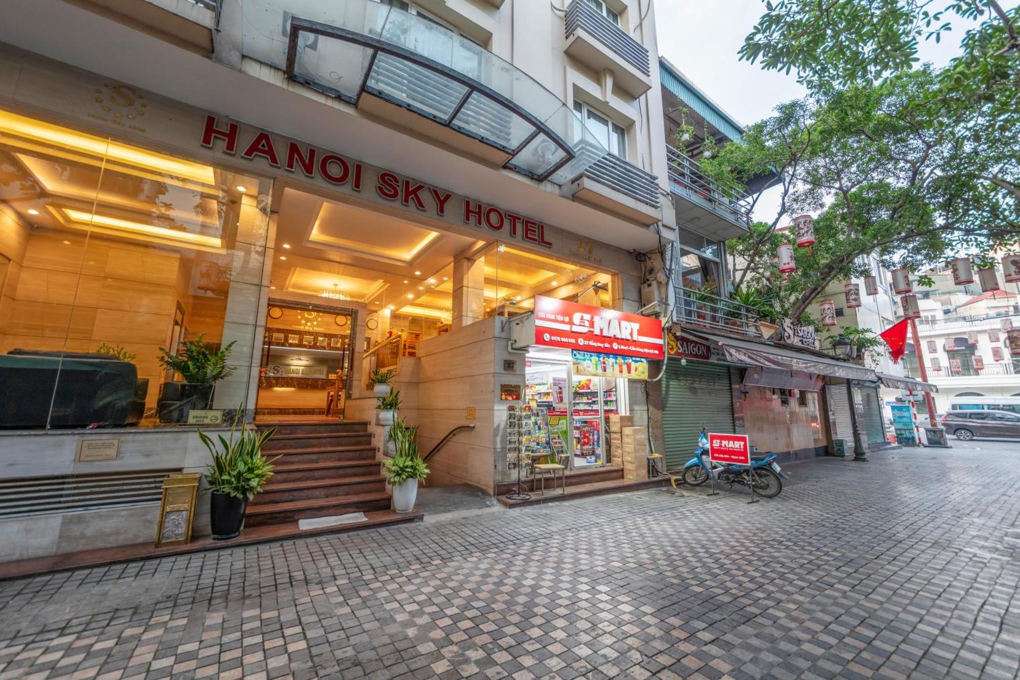 Hanoi Sky Hotel Exterior foto