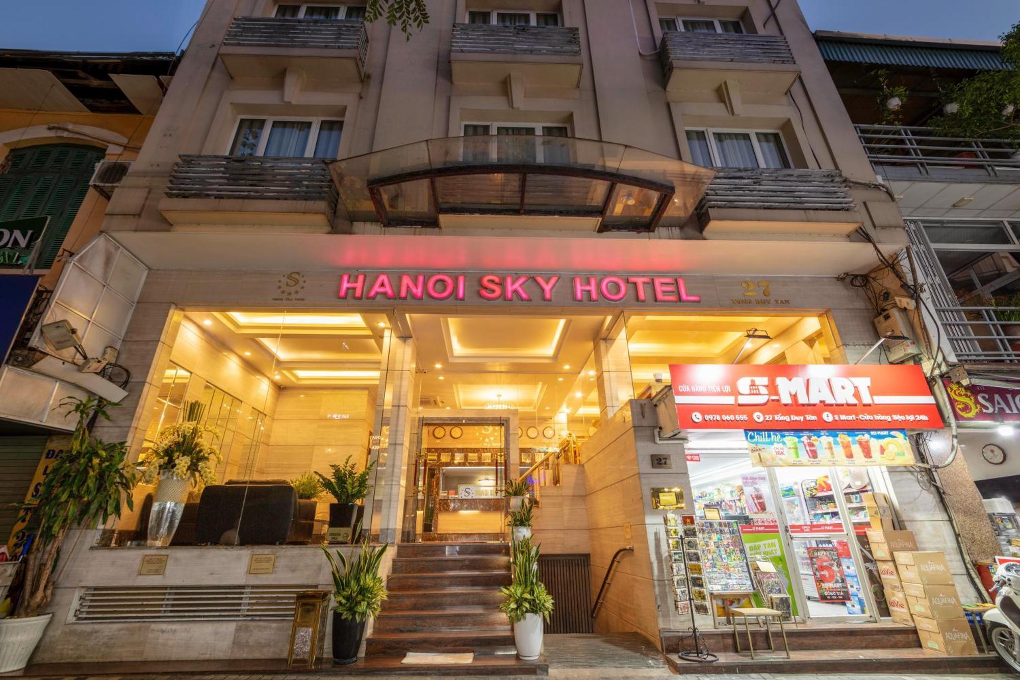 Hanoi Sky Hotel Exterior foto