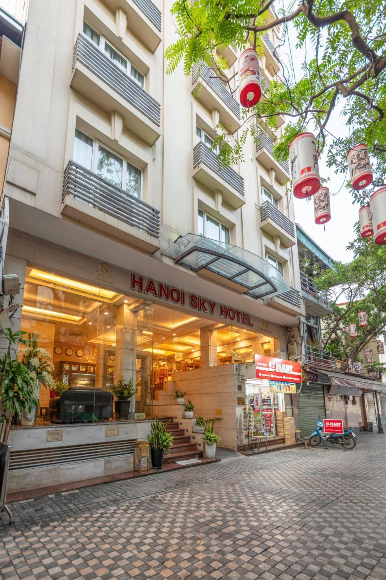 Hanoi Sky Hotel Exterior foto
