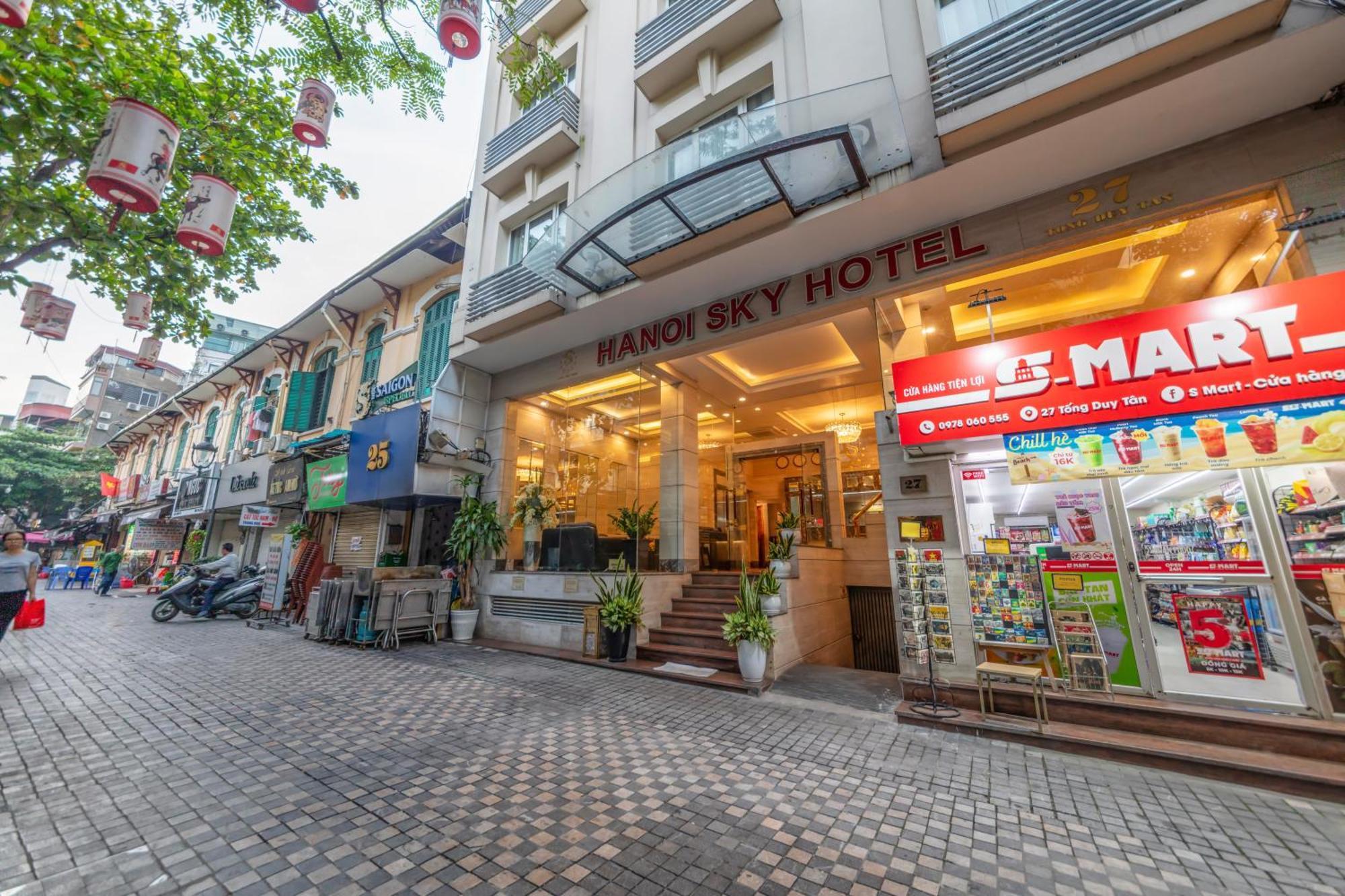 Hanoi Sky Hotel Exterior foto